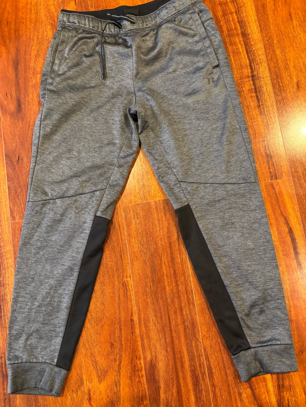 Russell Athletic Gray and Black Kids Jogger Pants